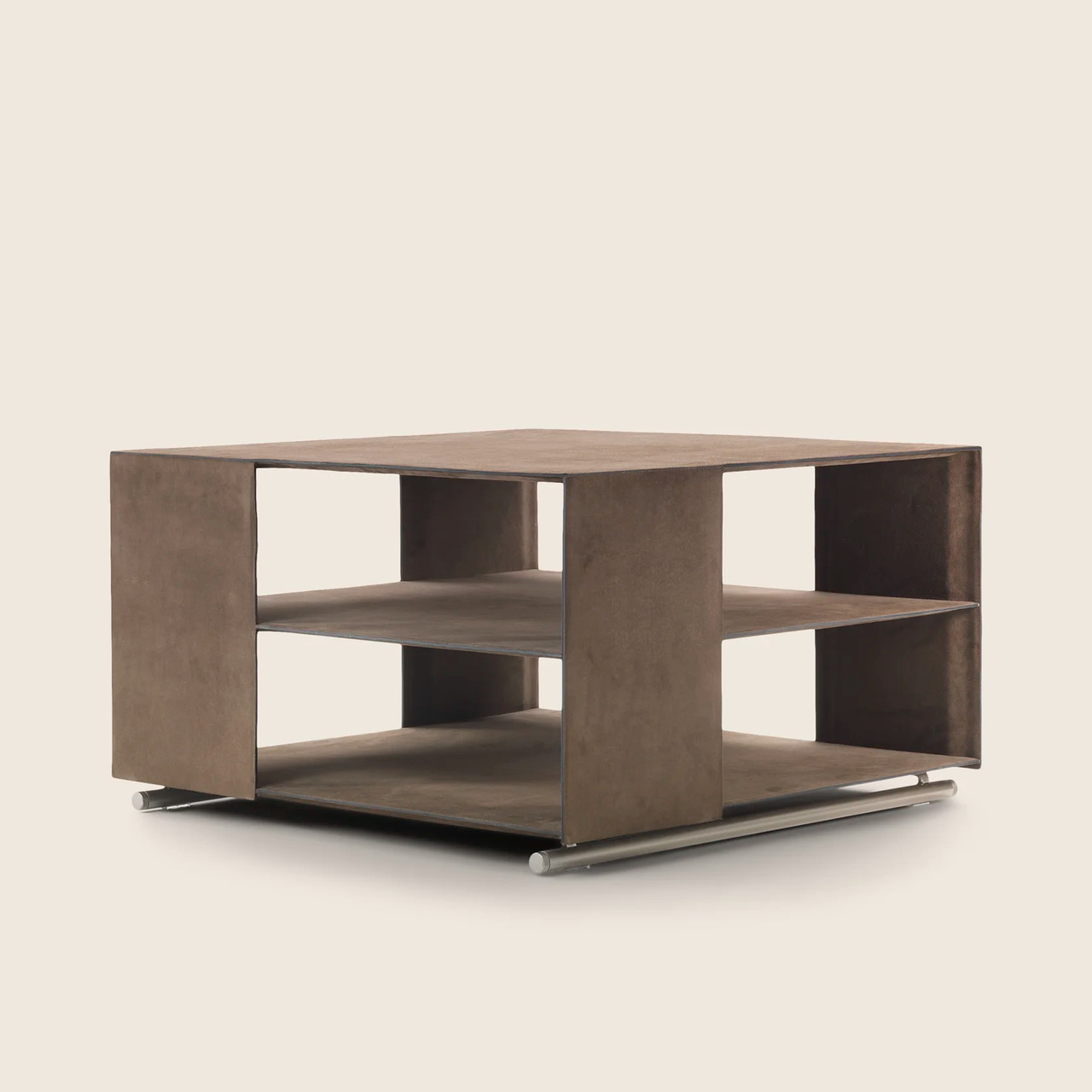 Groundpiece Flexform Leather Table, view 3