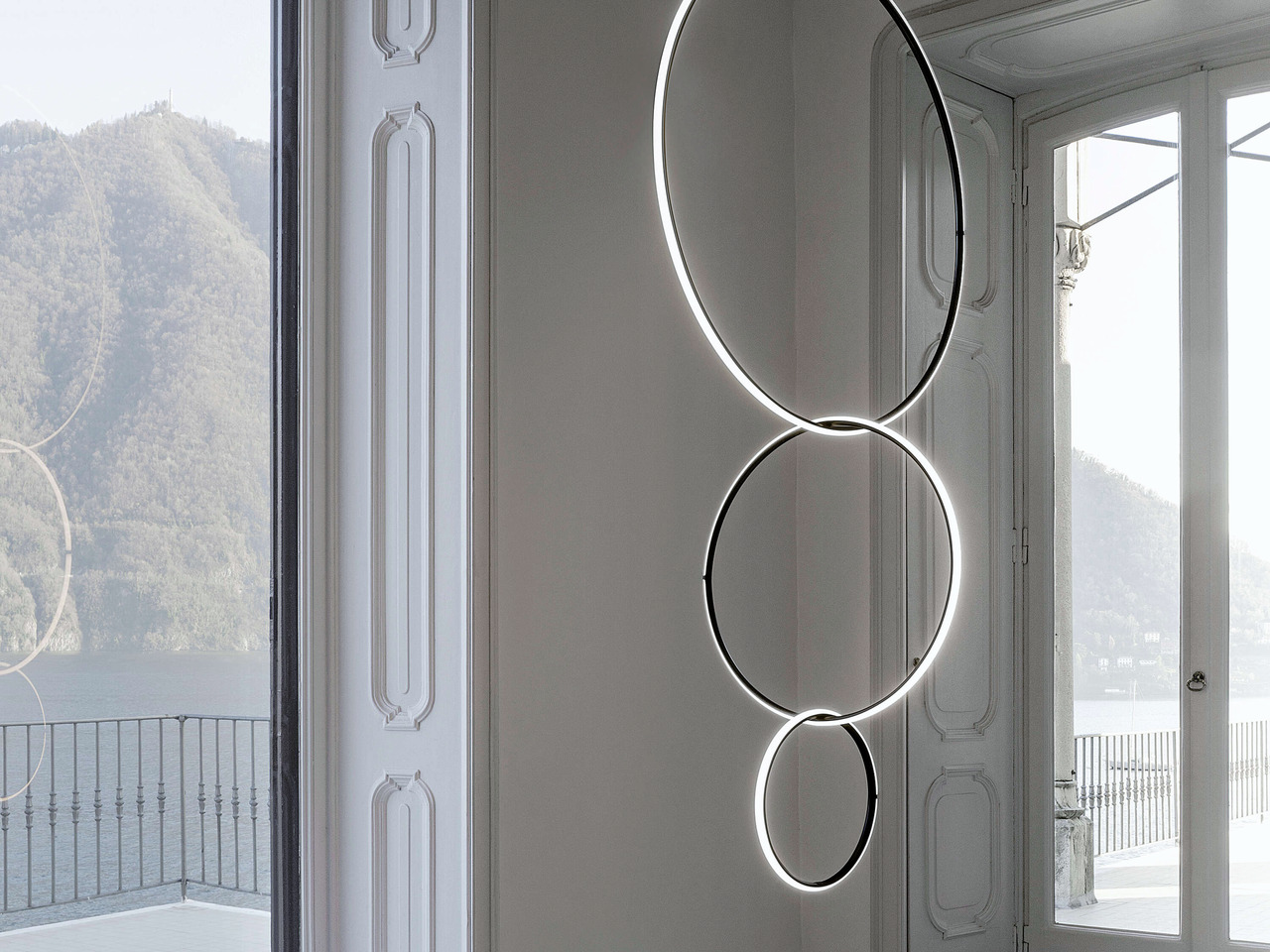 Arrangements 3 elements Flos Pendant Light, view 2