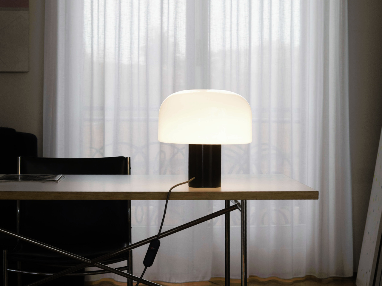 Bellhop Glass Table by Flos, view 4