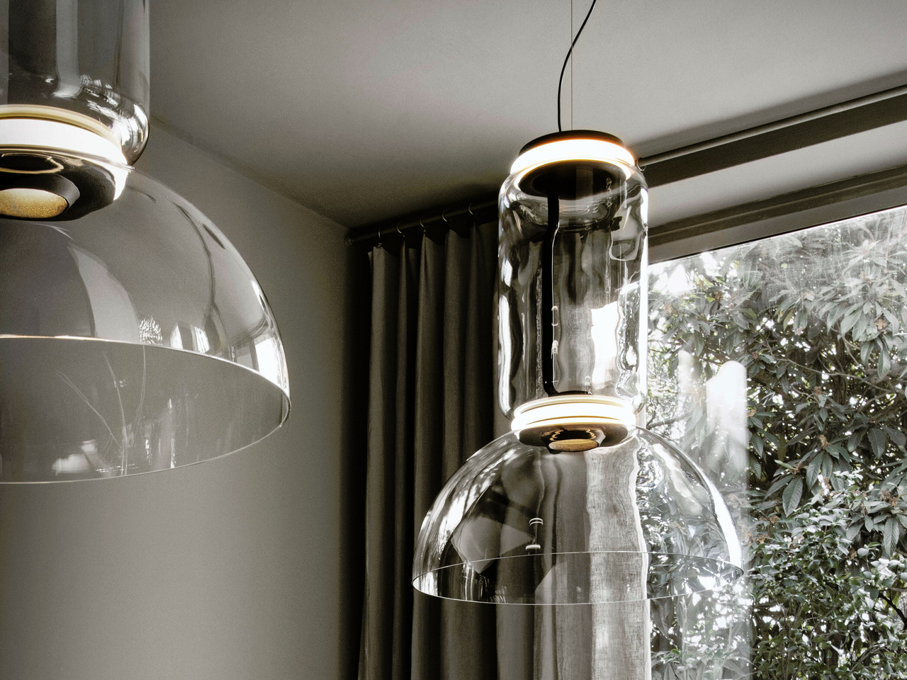 Noctambule Suspension Bowl by Flos, view 2