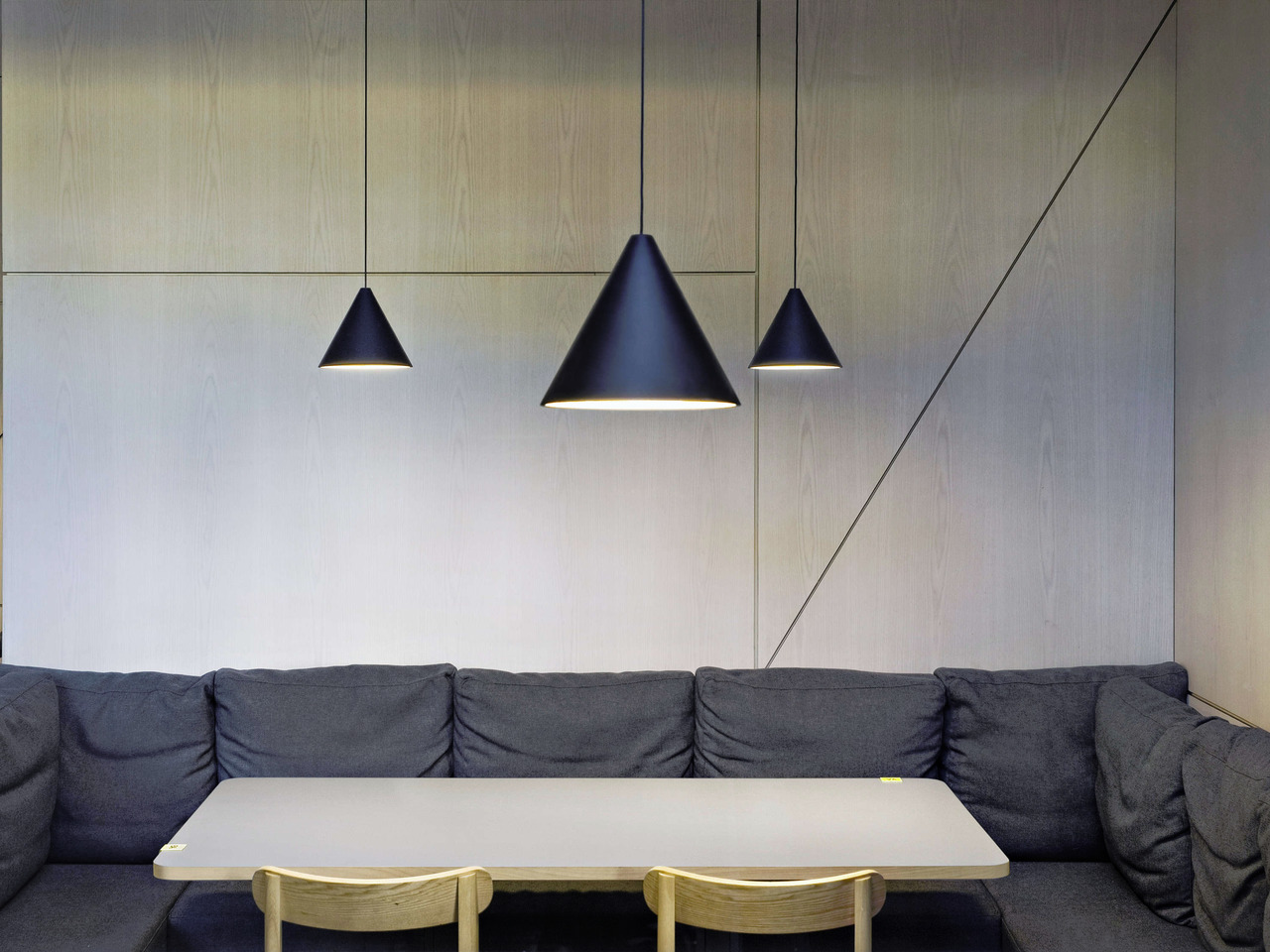 String Light Cone Flos, view 4