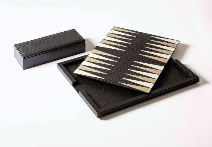 Monogram Backgammon Set