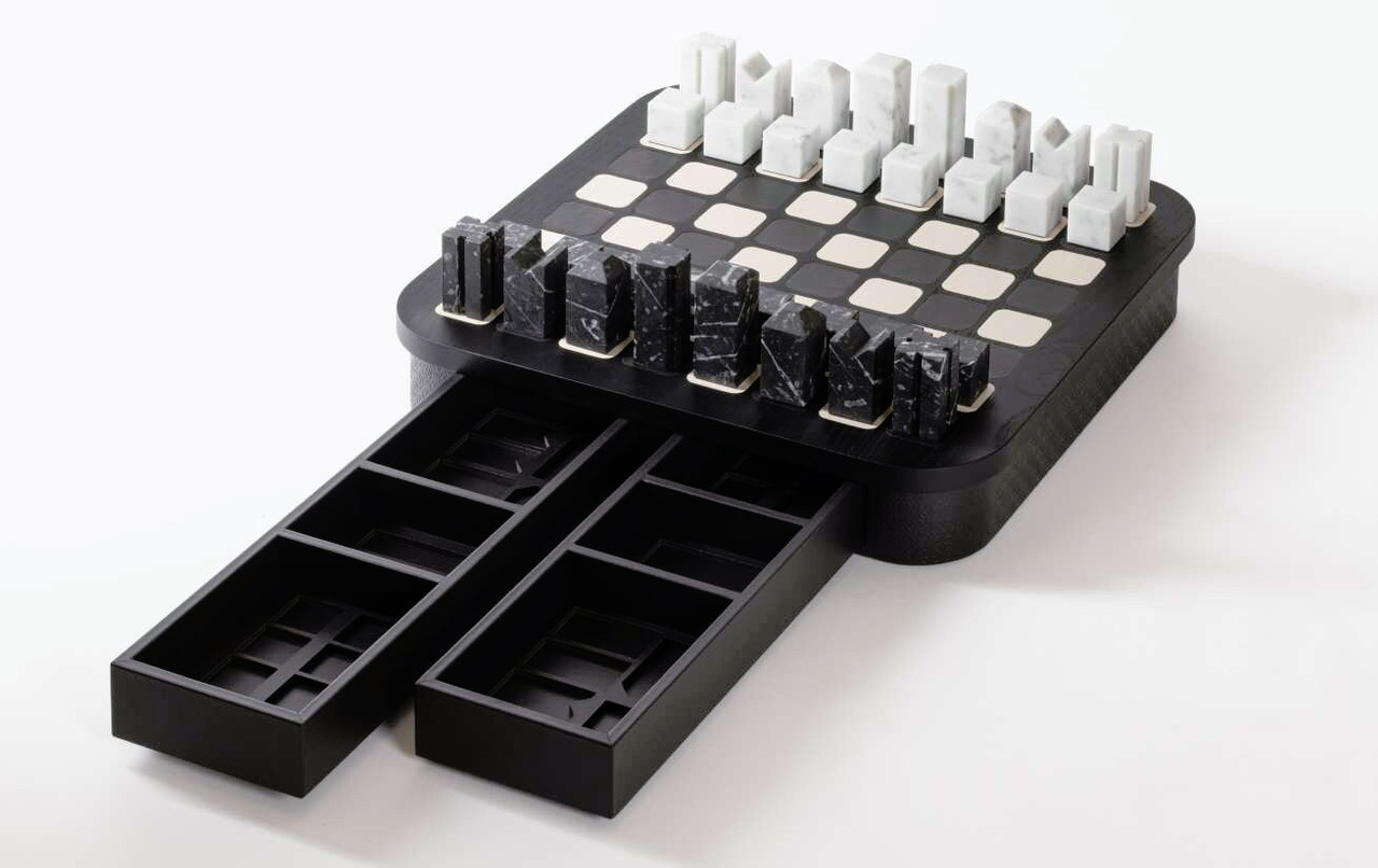 Monogram Chess Set