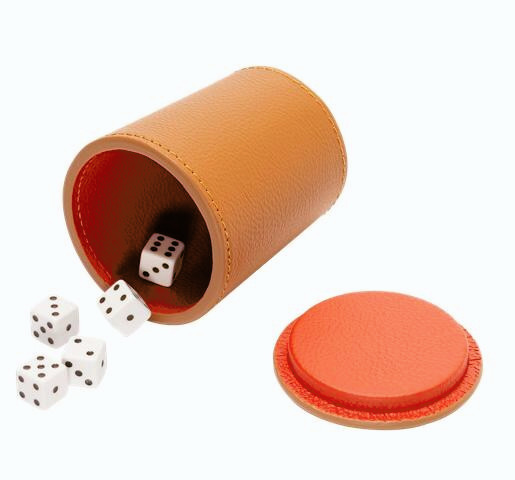 Leather Dice Cup