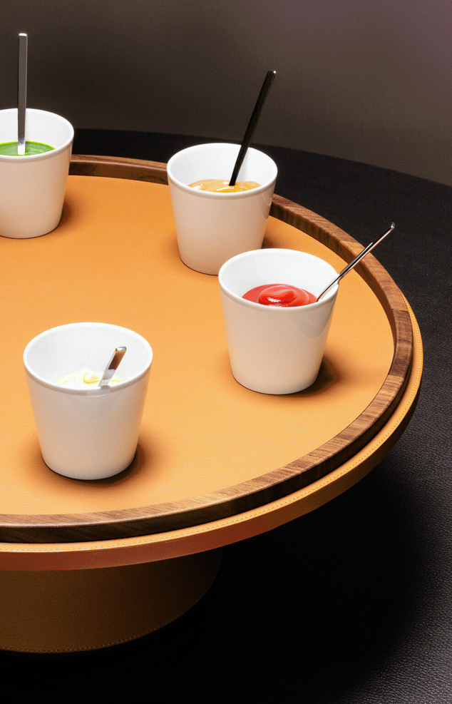 Rotating Serving Tray with Rounded Corners, view 2