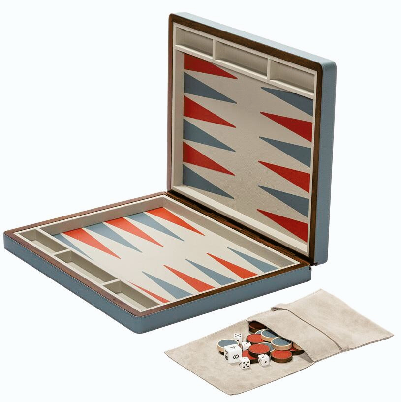 Leather Backgammon Set, view 3