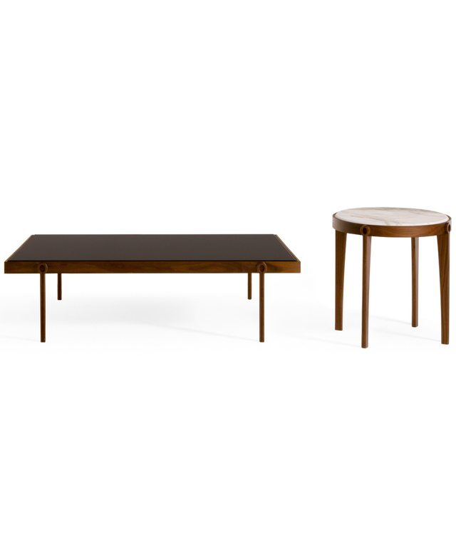 Ago Coffee and Side Table by Giorgetti