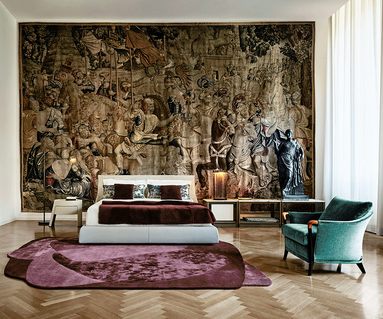Altea Bed by Giorgetti, view 3