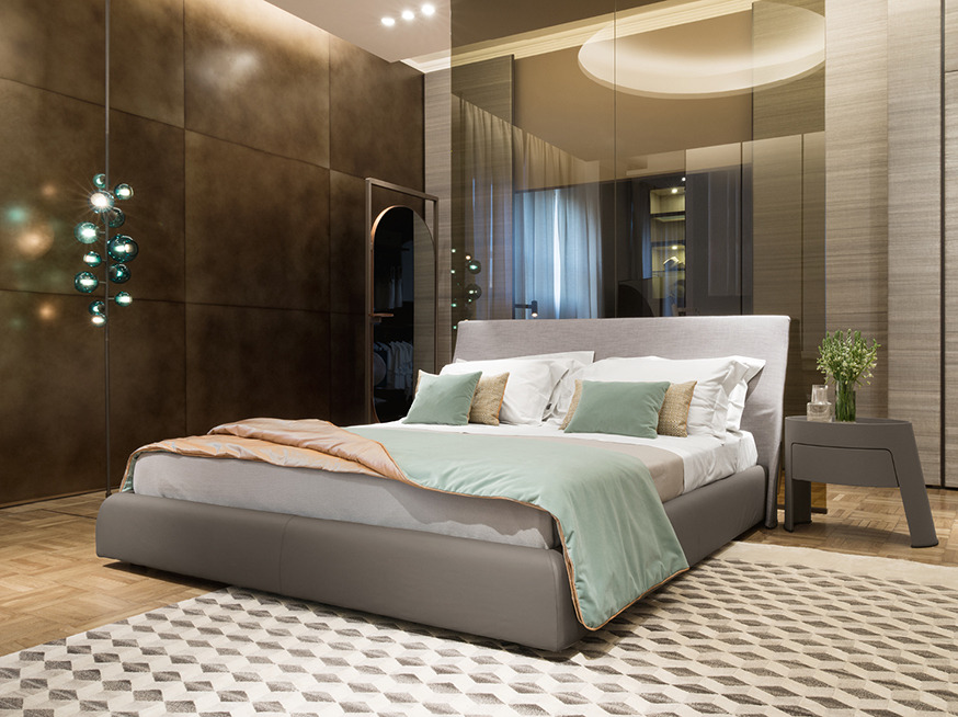 Altea Bed by Giorgetti, view 2