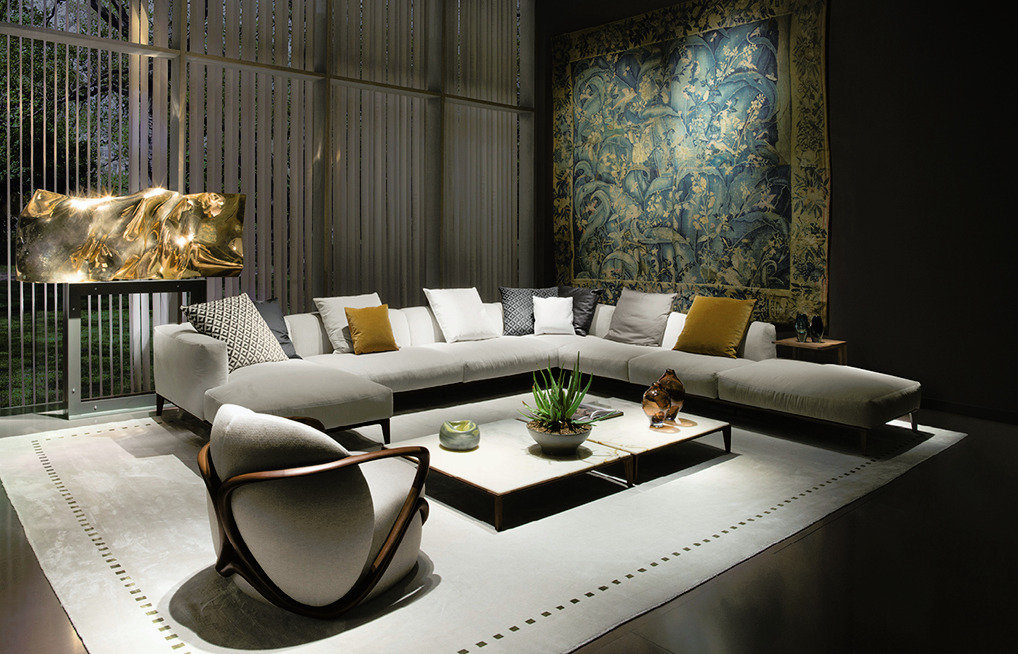 Aton Armchair by Giorgetti, view 2