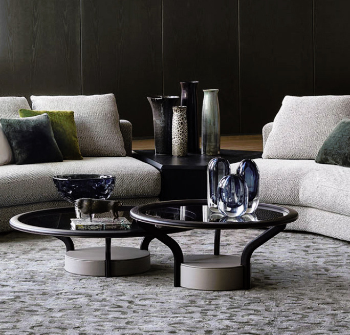 Chanterelle Coffee and Side Table by Giorgetti, view 5