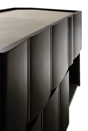Delphi Bench by Giorgetti, view 5