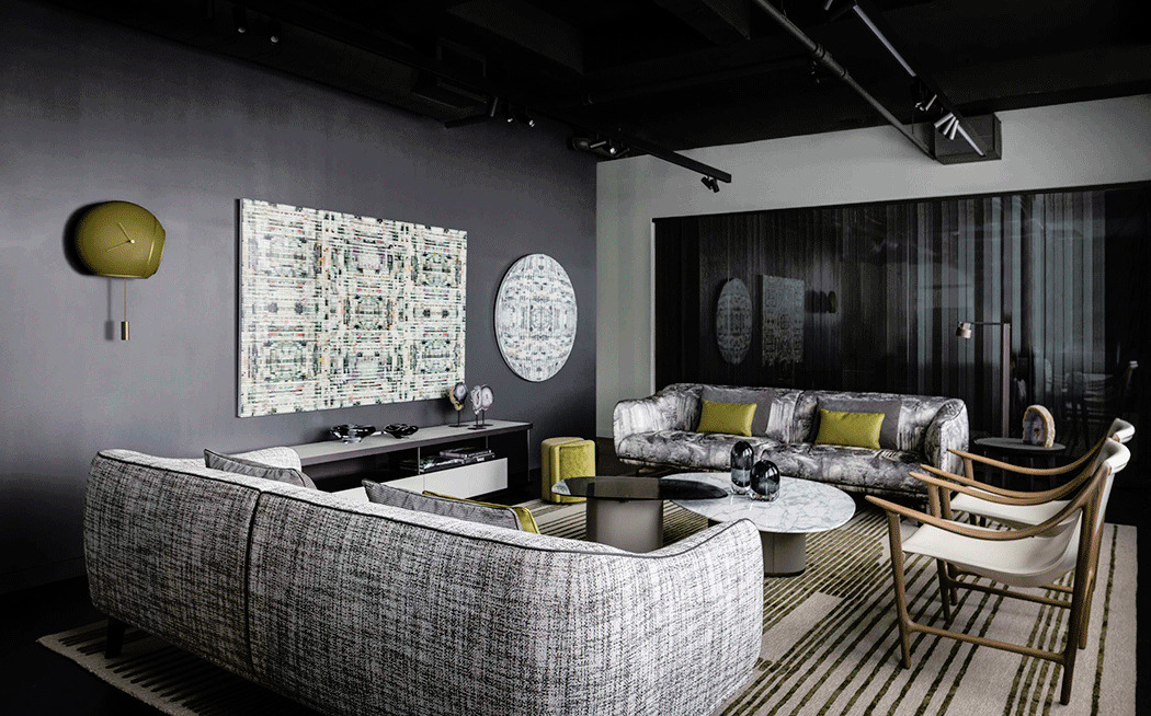 Galet Coffee and Side Table by Giorgetti, view 2