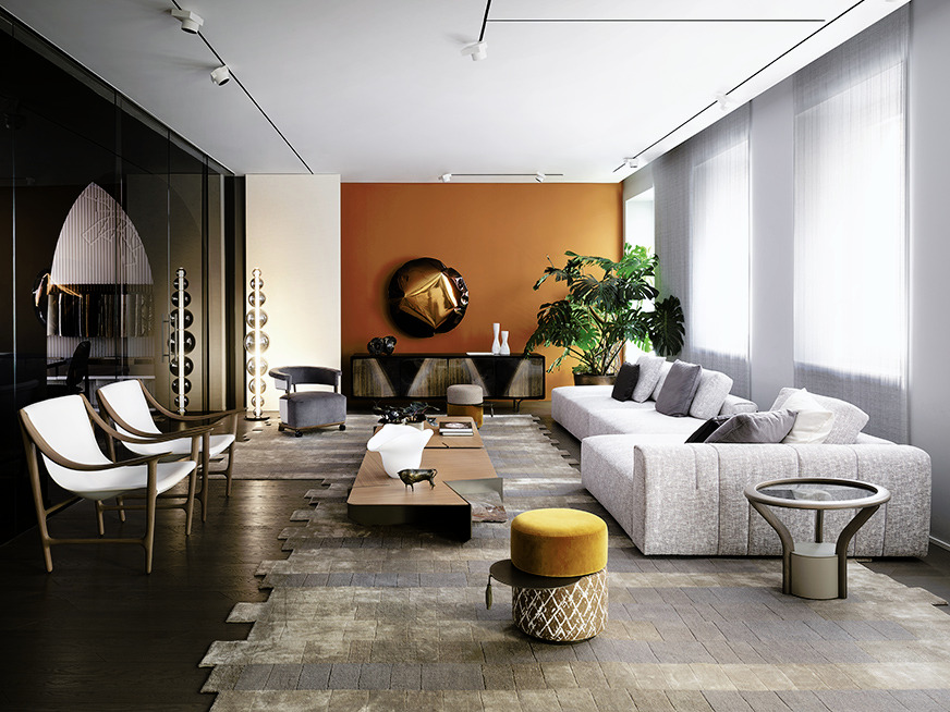 Ghiblim Coffee and Side Table by Giorgetti, view 6