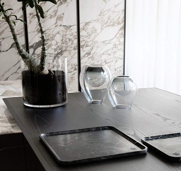 Inside Decorative Object by Giorgetti, view 2