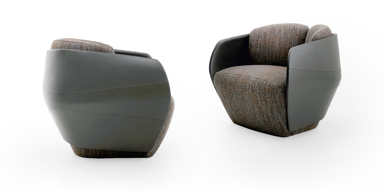 Lorelei Armchair by Giorgetti, view 2