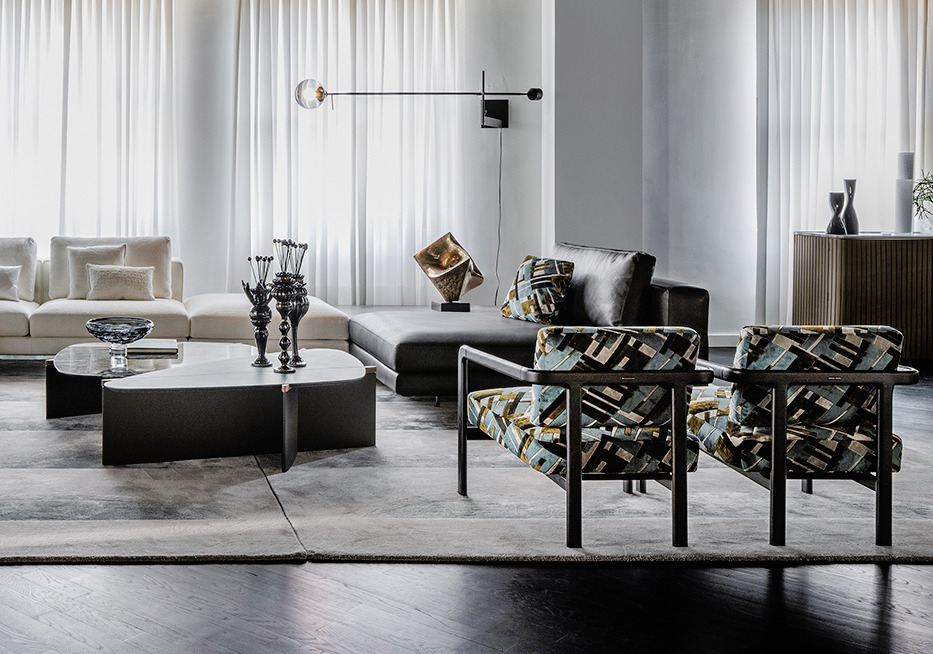 Montgomery Armchair by Giorgetti, view 2