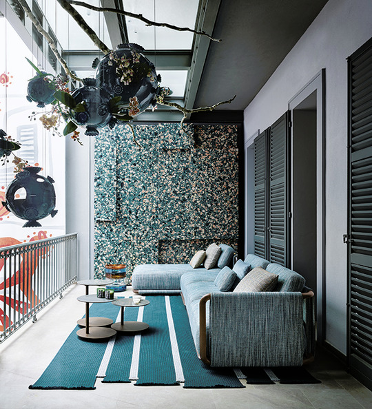 Moorea Outdoor Sofa by Giorgetti, view 10