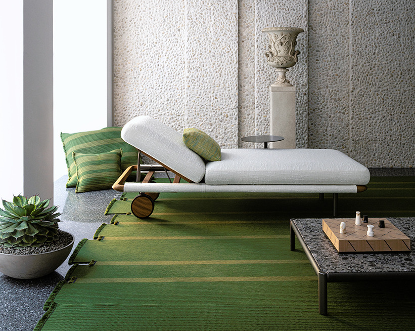Moorea Chaise Longue by Giorgetti, view 7