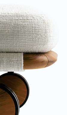 Moorea Chaise Longue by Giorgetti, view 12