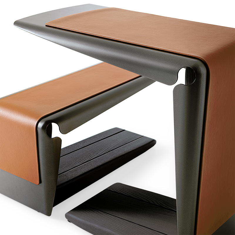 Ploto Coffee and Side Table by Giorgetti, view 2