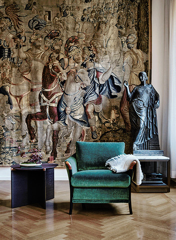 Progetti Armchair by Giorgetti, view 6