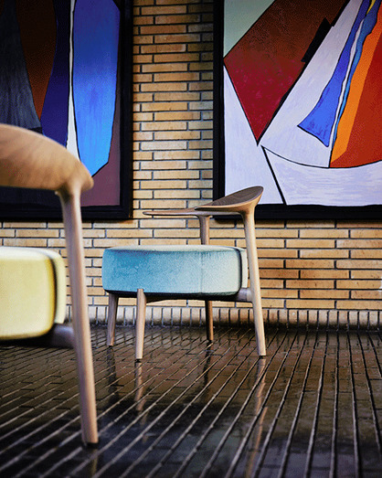 Ripple Armchair by Giorgetti, view 3