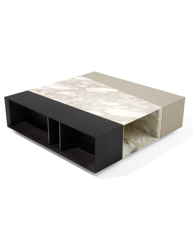 Scaleno Coffee and Side Table by Giorgetti