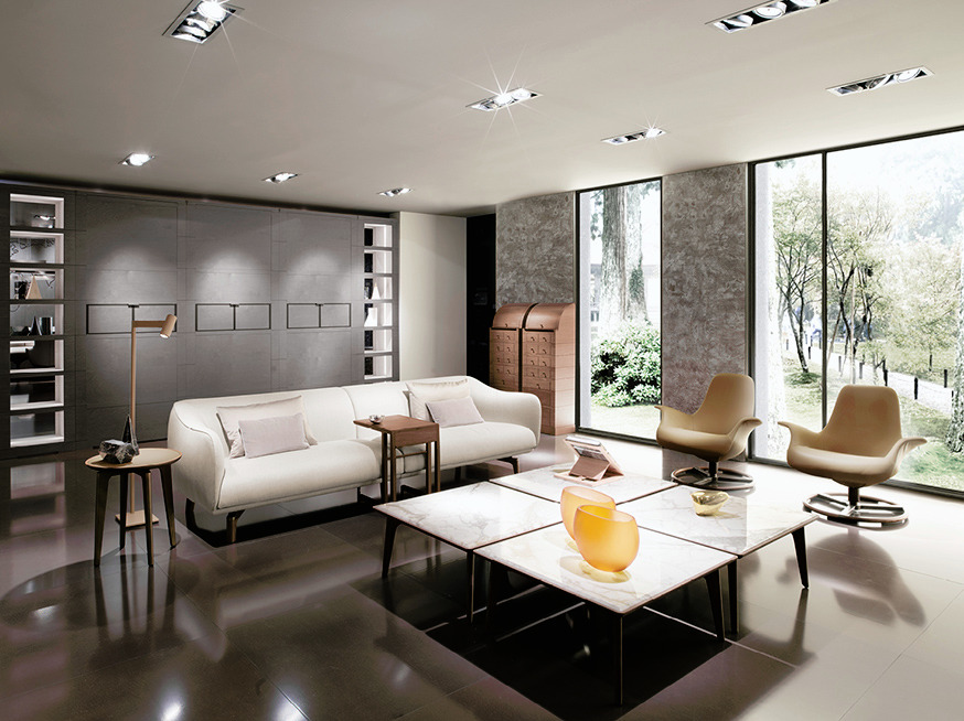 Tilt Armchair by Giorgetti, view 2
