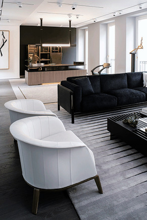 Urban Armchair by Giorgetti, view 6