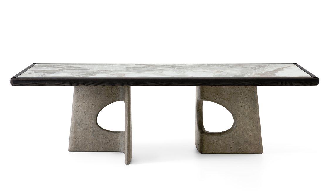 Yuan Table by Giorgetti, view 2