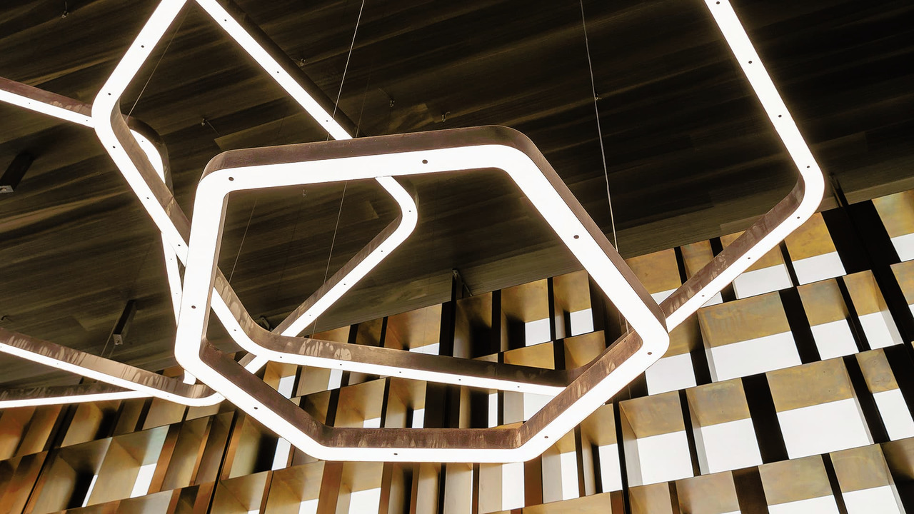 Light Ring Horizontal Polygonal by Henge, view 4