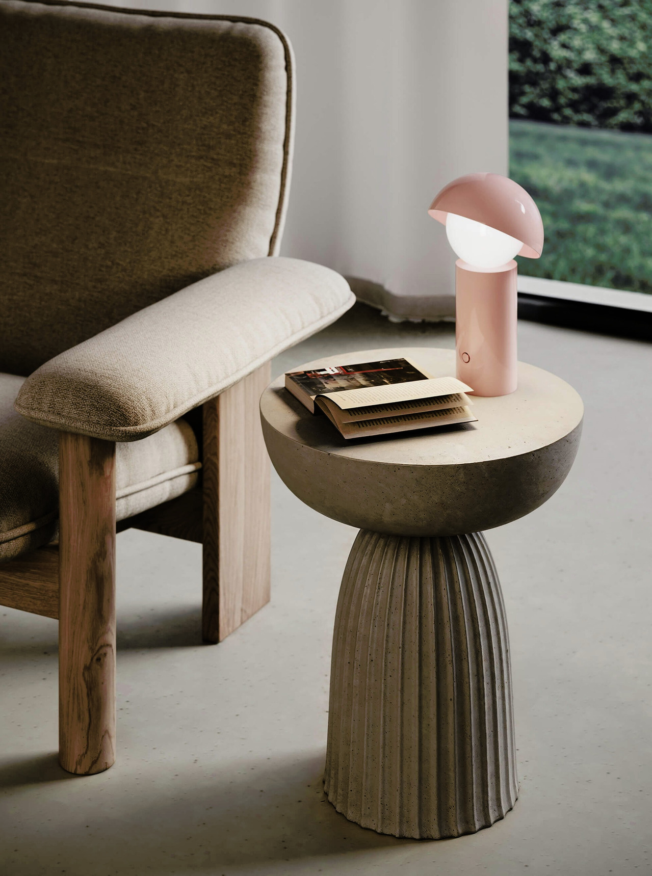 Aurora La Petite Wireless Table Lamp, view 3