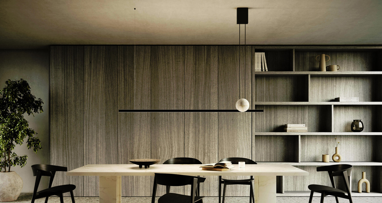 Maxi Calacatta Pendant Light, view 2