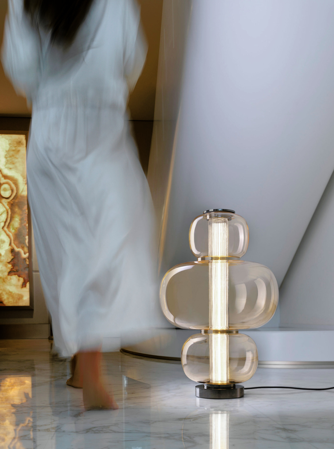 Nube Glass Table Lamp, view 2