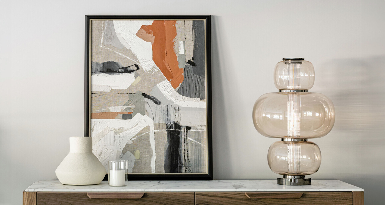 Nube Glass Table Lamp, view 4