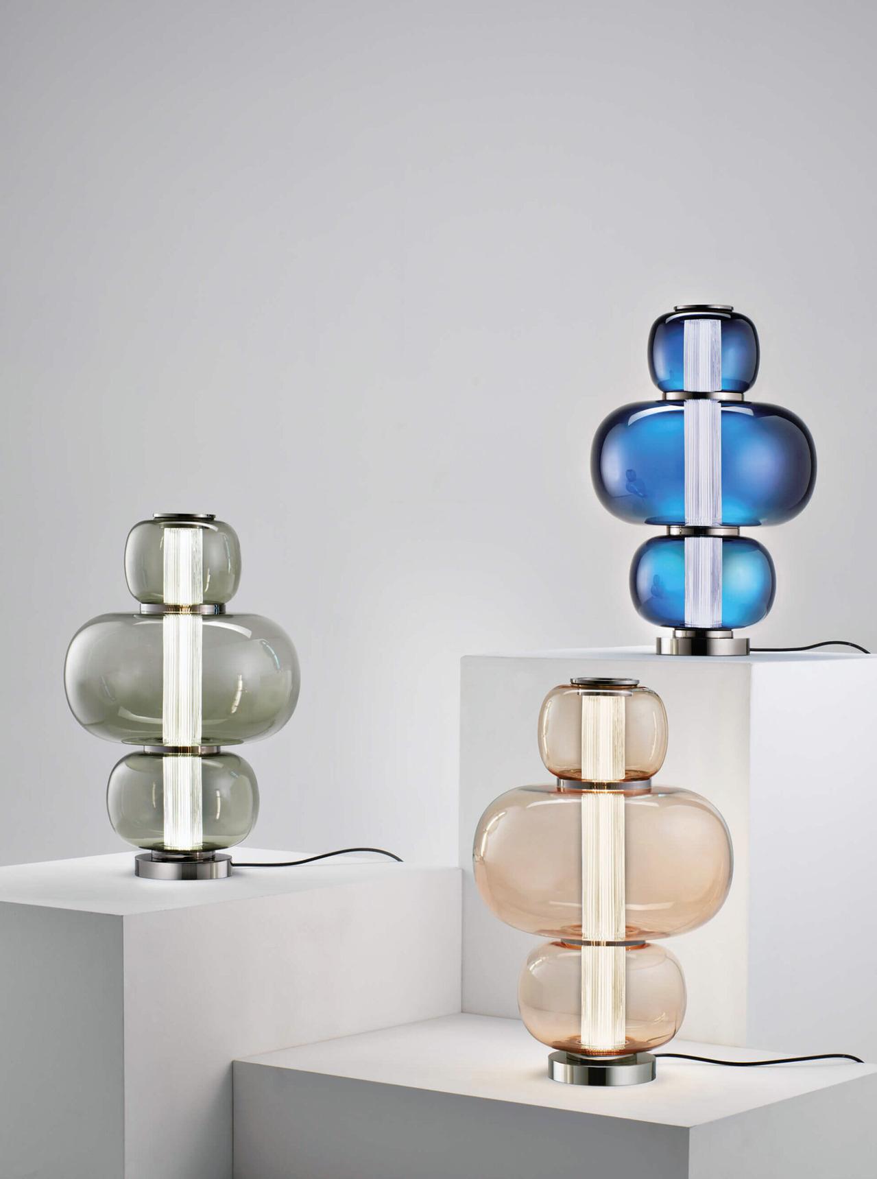 Nube Glass Table Lamp, view 6