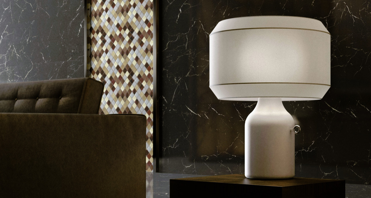 Odette Odile Italian Table Lamp, view 2