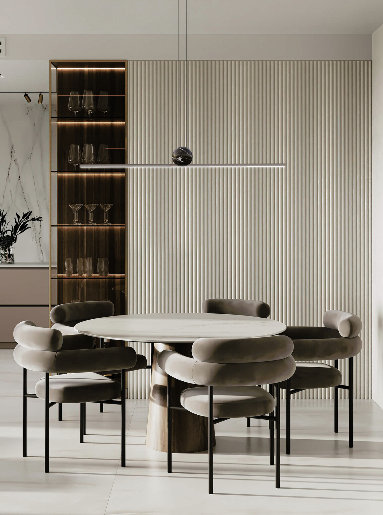 Regolo Pendant Light, view 5