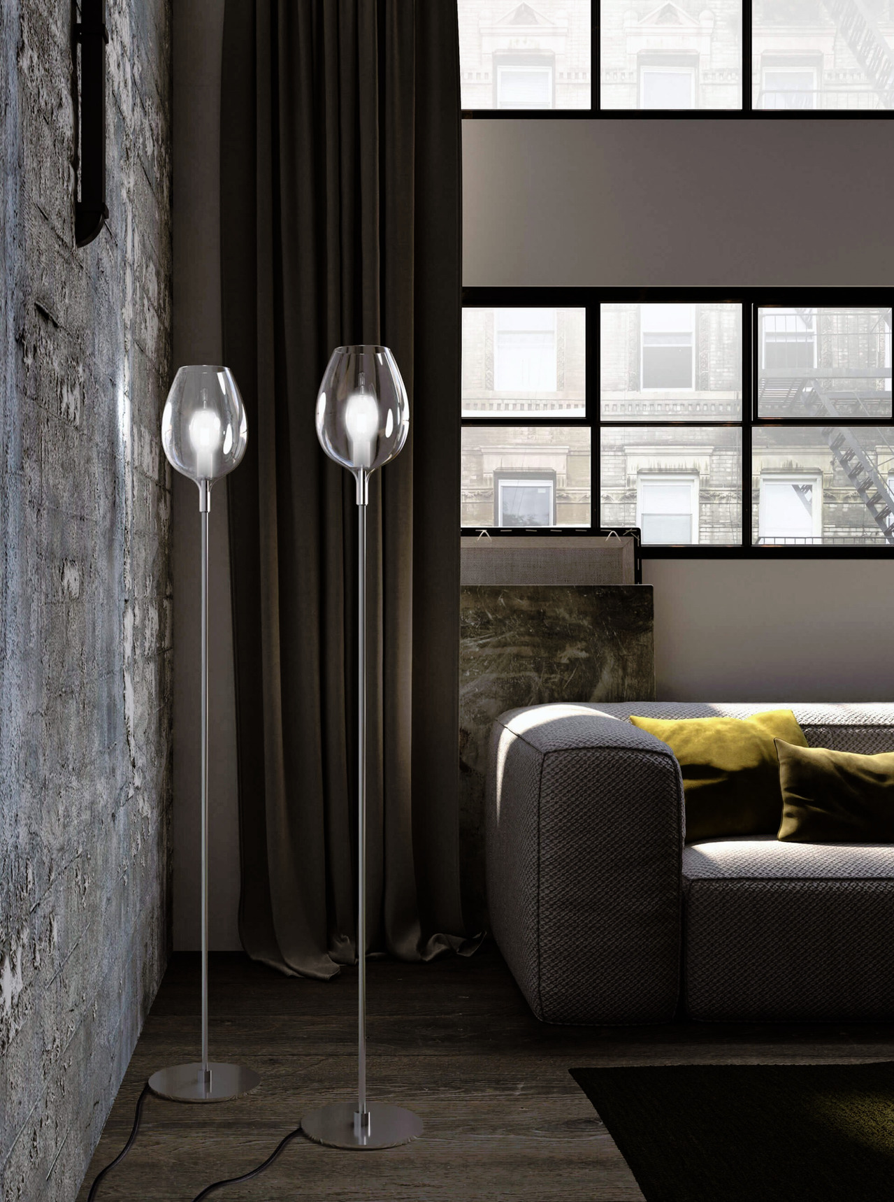 Rosè Floor Lamp, view 3