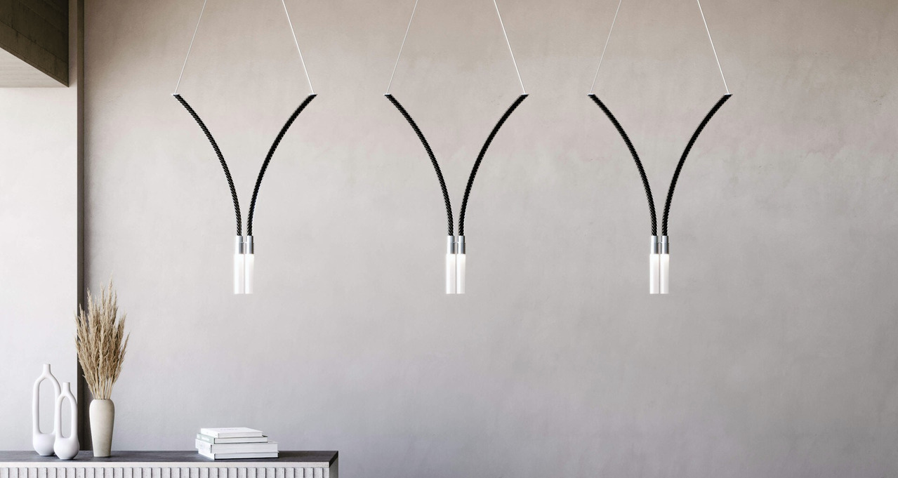 Sesto Handmade Glass Pendant Light, view 2
