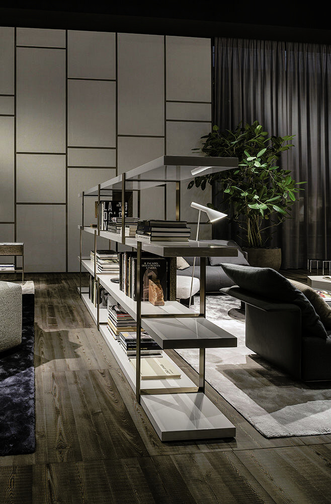 Dalton Bronze Shelving Unit