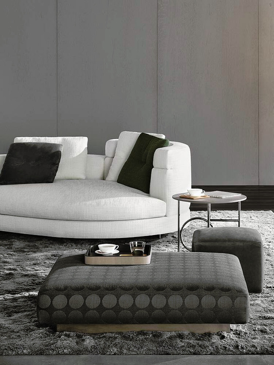 Damier Pouf, view 3