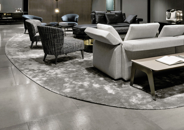 Dibbets "Tonneau" Rug