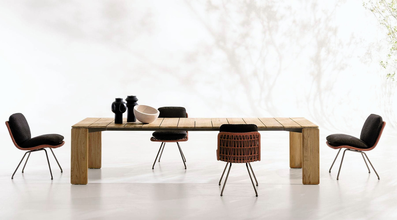 Drake Outdoor Dining Table, view 8