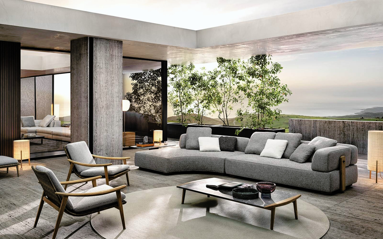 Florida Modular Outdoor Sofa by Minotti, view 11