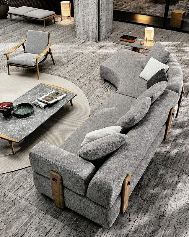 Florida Modular Outdoor Sofa by Minotti, view 12