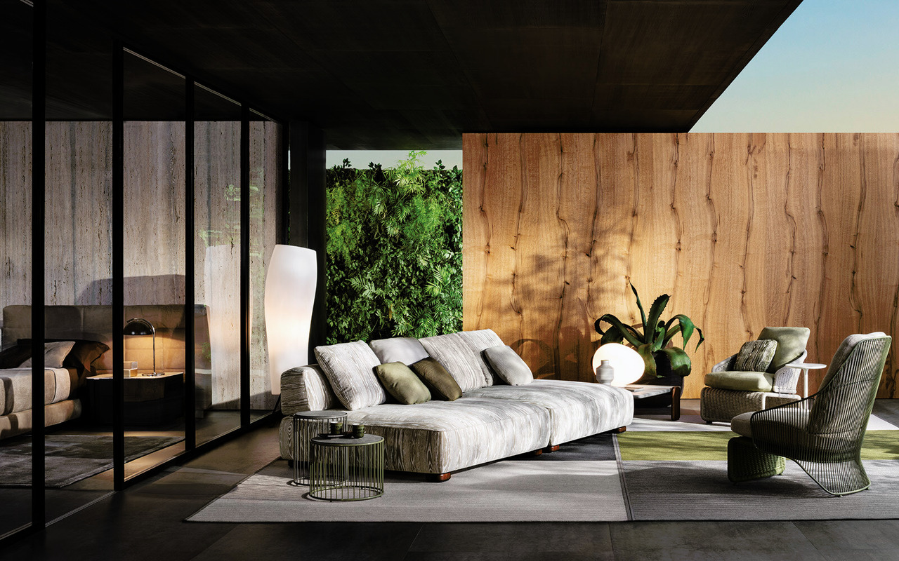 Florida Modular Outdoor Sofa by Minotti, view 22
