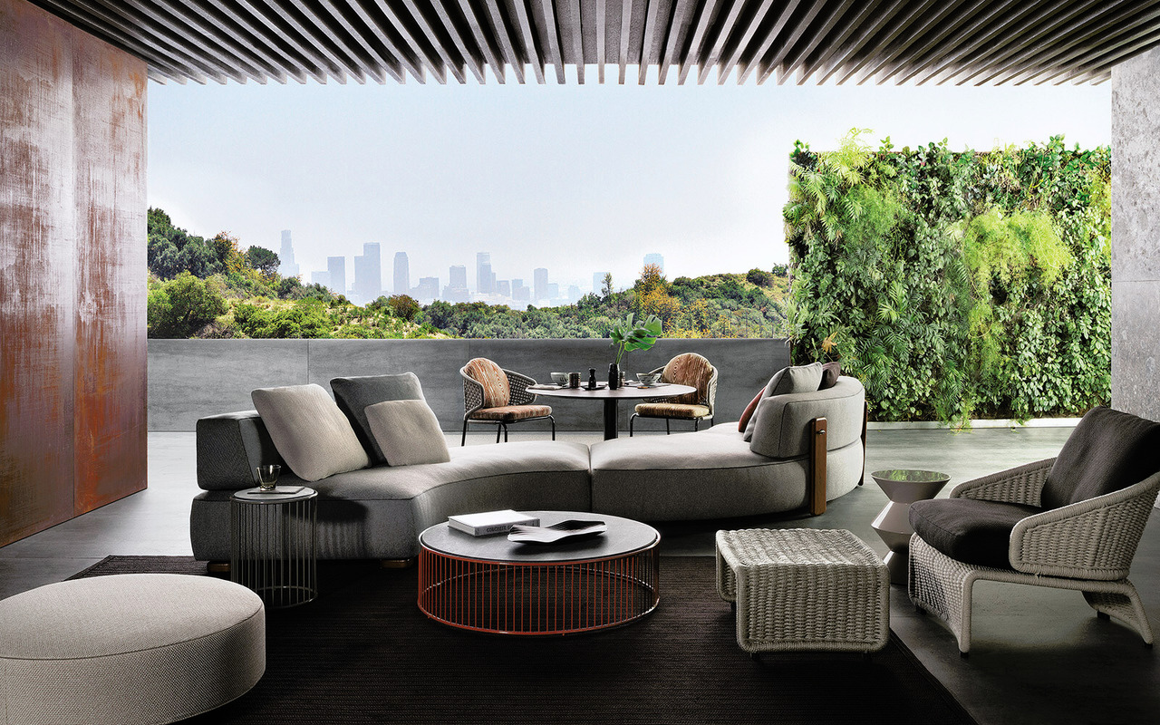 Florida Modular Outdoor Sofa by Minotti, view 23