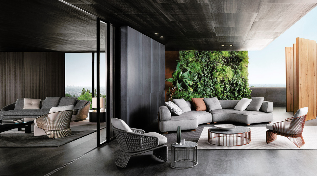 Florida Modular Outdoor Sofa by Minotti, view 36